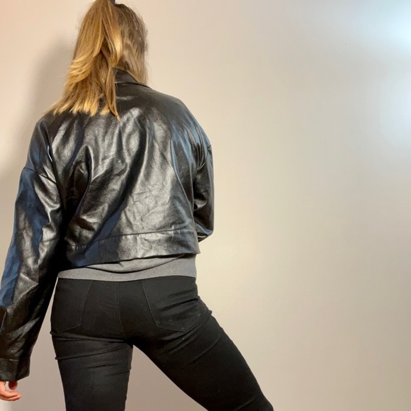 Shein leather jacket size large - Picture 3 of 6
